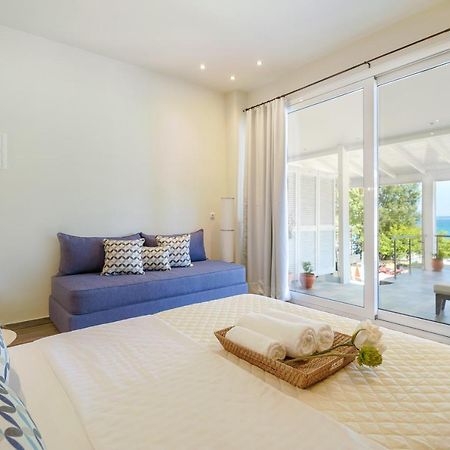 Golden Beachside terrace Chrisi Ammoudia Exterior foto