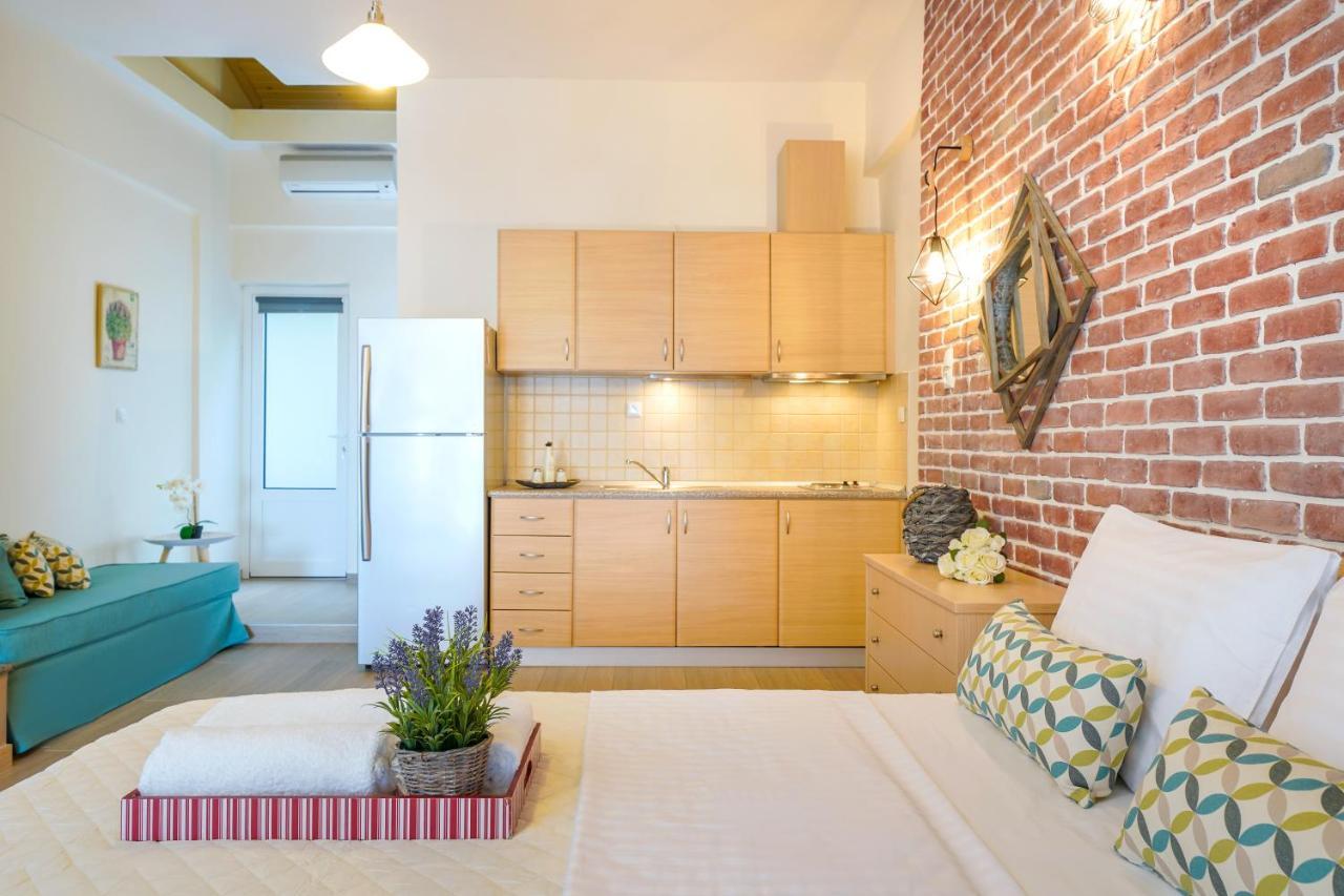 Golden Beachside terrace Chrisi Ammoudia Exterior foto