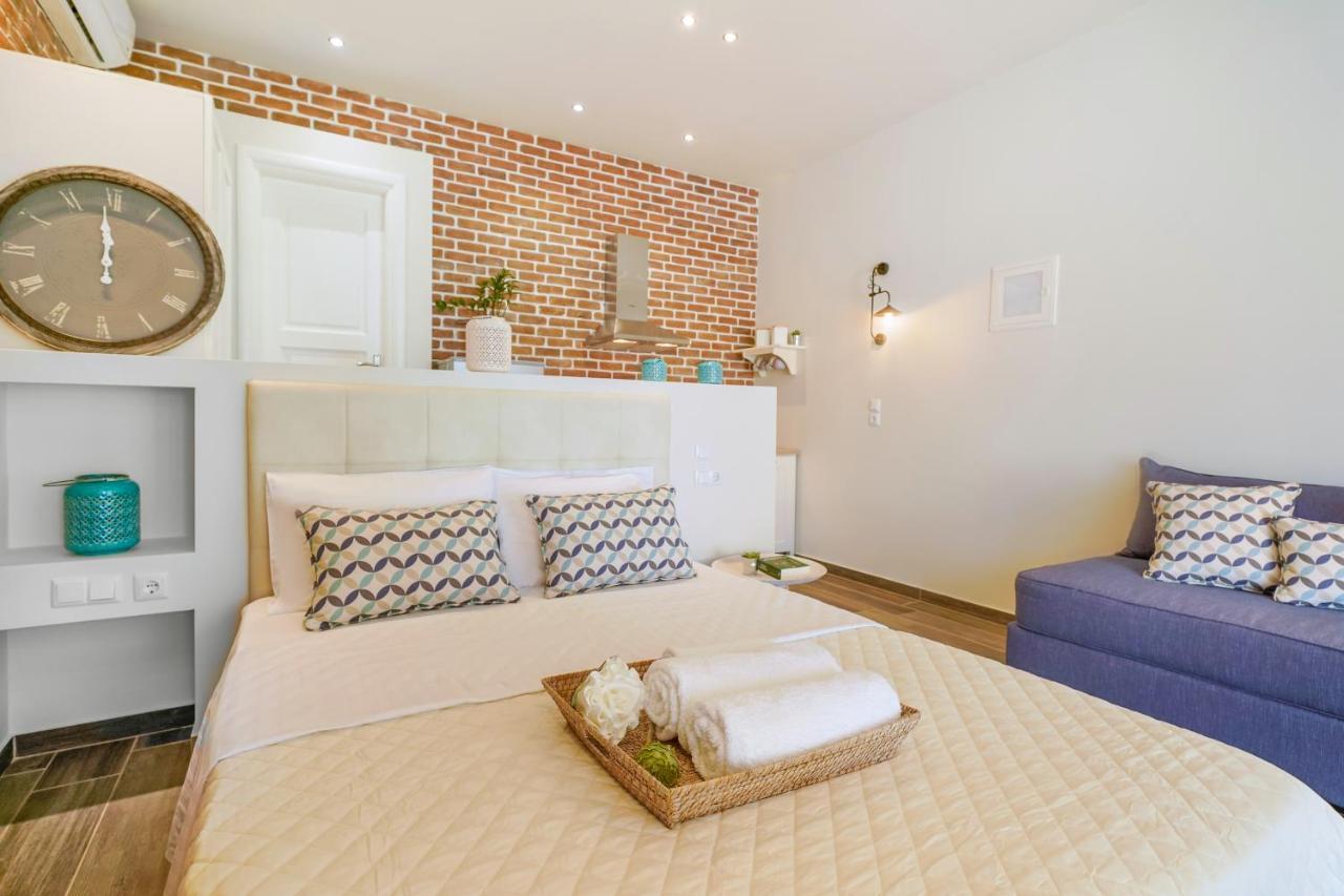 Golden Beachside terrace Chrisi Ammoudia Exterior foto
