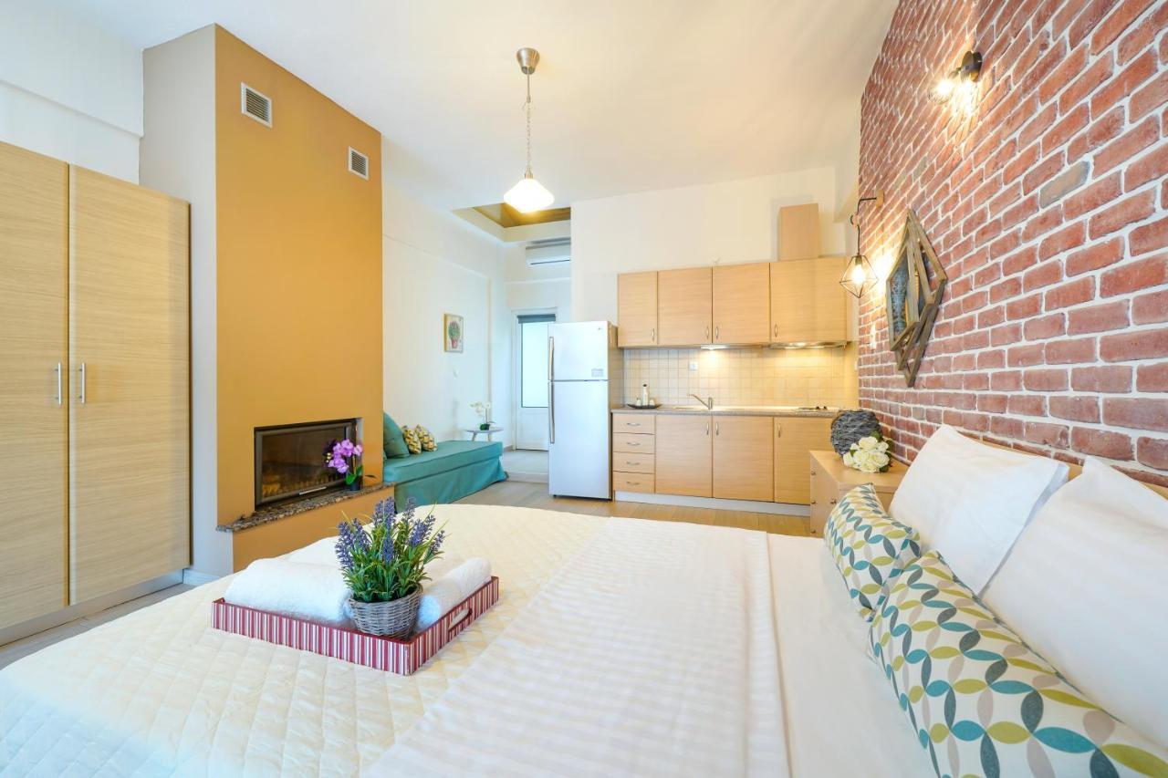 Golden Beachside terrace Chrisi Ammoudia Exterior foto