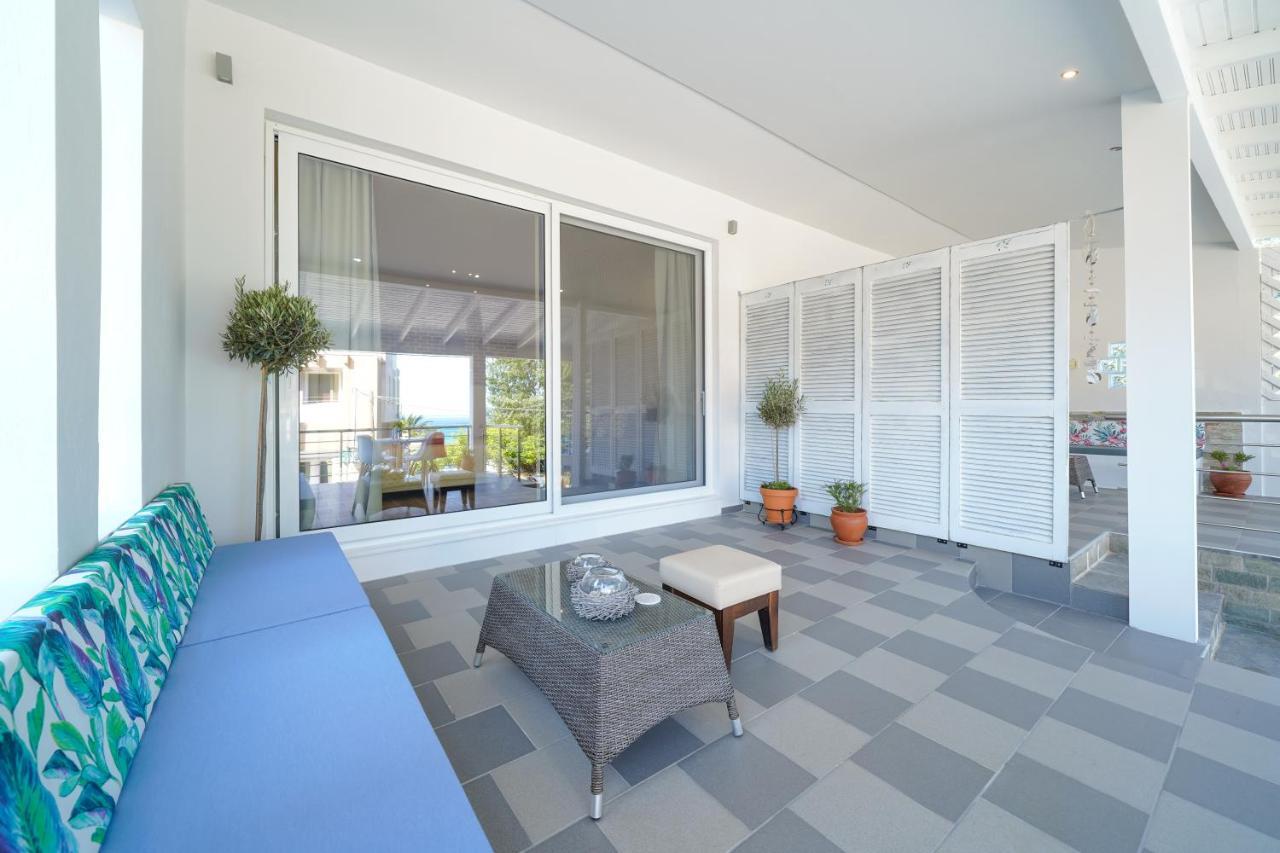 Golden Beachside terrace Chrisi Ammoudia Exterior foto