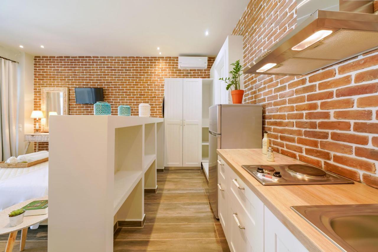 Golden Beachside terrace Chrisi Ammoudia Exterior foto